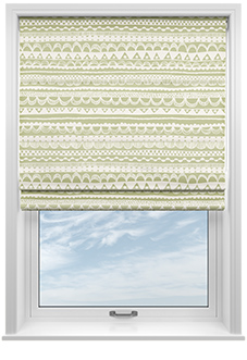 Bohemian, Sage - Roman Blind